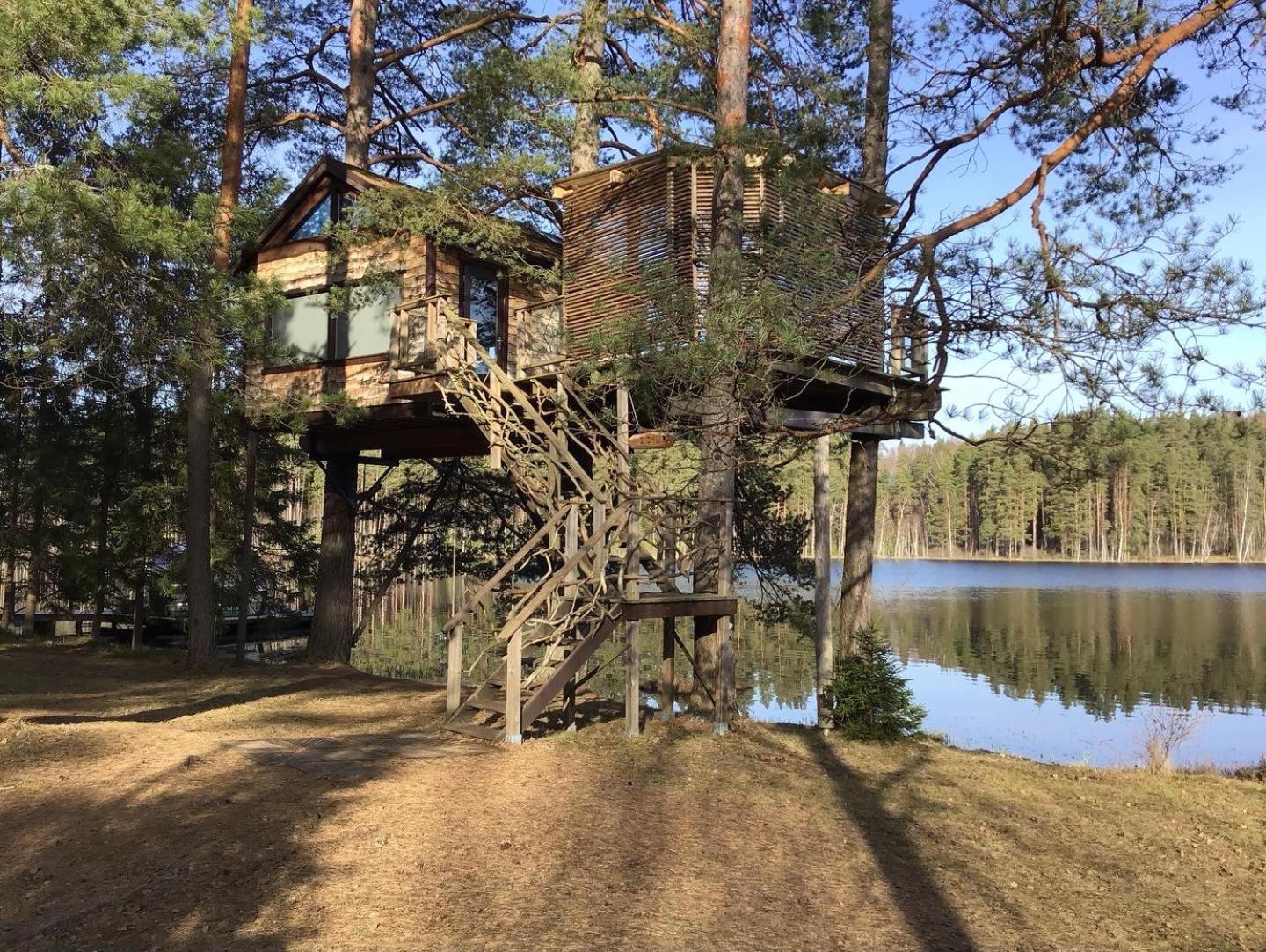 Villa Treehouse Ciekurs Dukuri Esterno foto