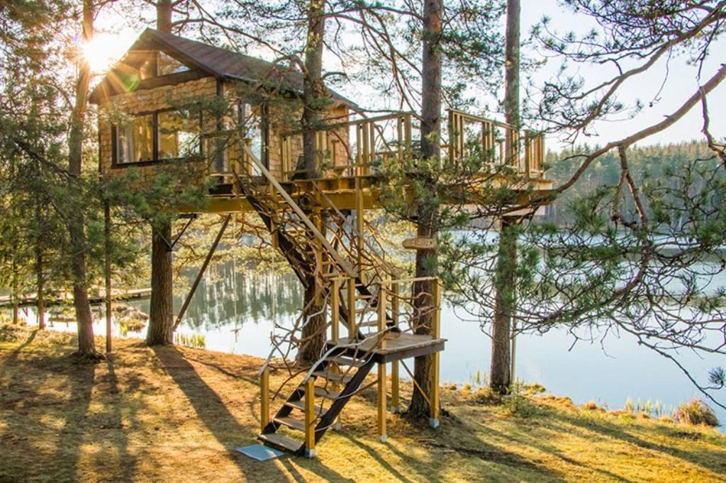 Villa Treehouse Ciekurs Dukuri Esterno foto